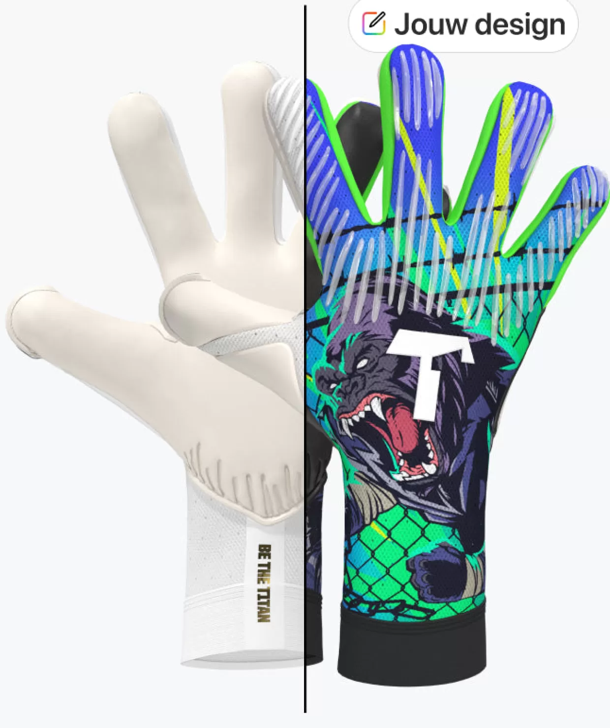 Kinderen T1TAN Rebel Collectie | Keepershandschoenen Voor Kinderen^Rebel 2.0 MyGlove