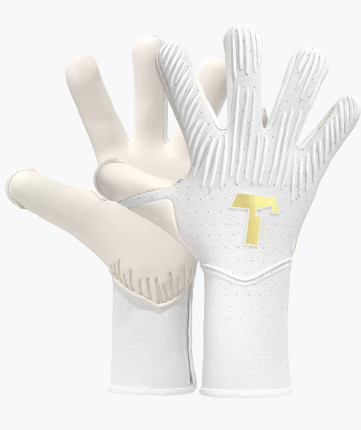 Kinderen T1TAN Met Fingersave | Keepershandschoenen Voor Kinderen^Rebel 2.0 White-Out Junior Pro (FP)