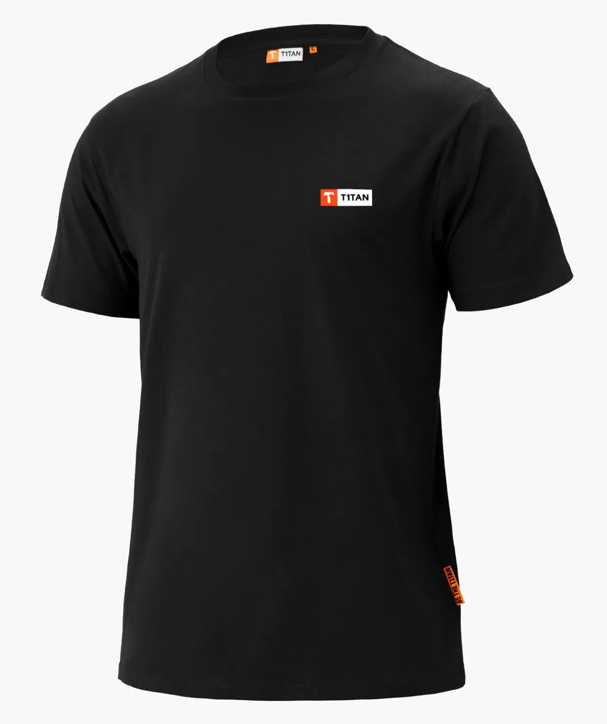 T1TAN T-Shirts^T-Shirt Zwart